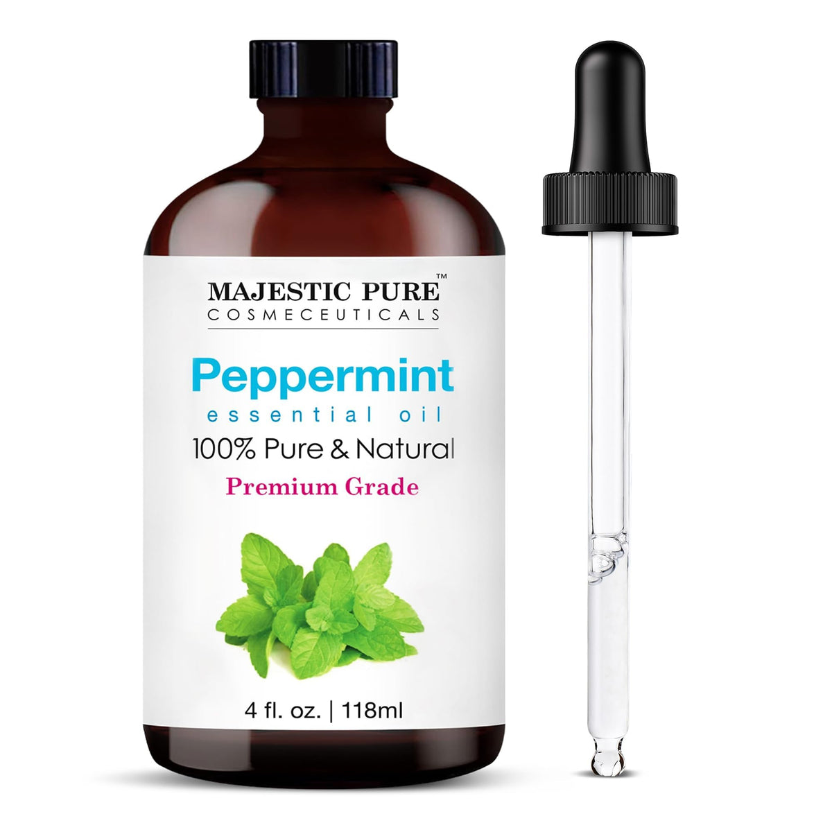 Majestic Pure Wintergreen Essential Oil for Diffuser - 4 Fl Oz