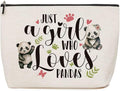Panda Makeup Bag Funny Animal Cosmetic Bag Panda Gifts for Girls