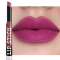 IATMOMOD Purple Matte Lipstick for Women, Long Lasting Waterproof Transfer-Proof Vegan Lip Bar, 24H Moisturizing Smudge-Proof All-Day Lip Color for Daily & Party M03#