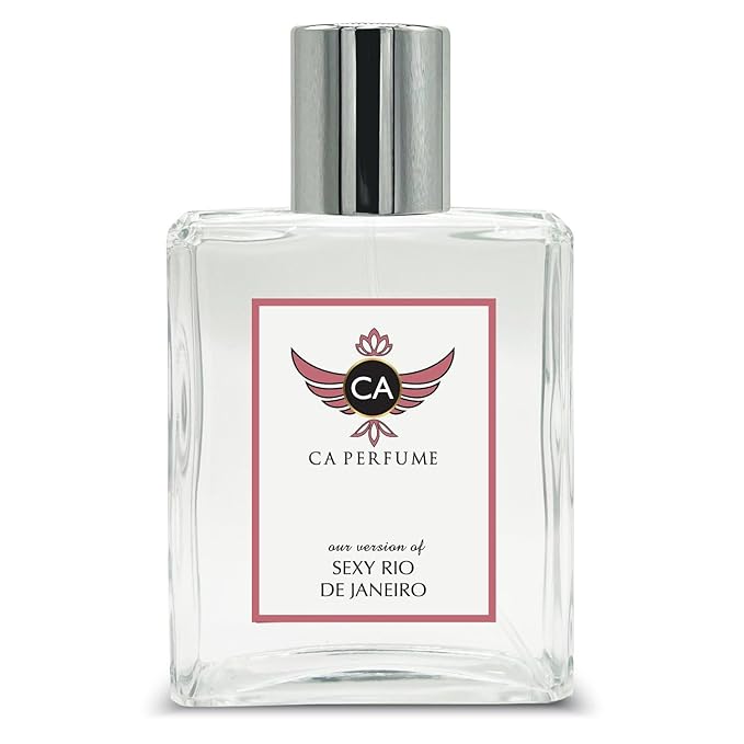 CA Perfume Impression of Sexy Rio De Janeiro for Women Eau De Parfum Floral Fruity Scent Long Lasting Perfumes for Women Signature Scent for Day and Night Wear 3.4 Fl Oz 100ml