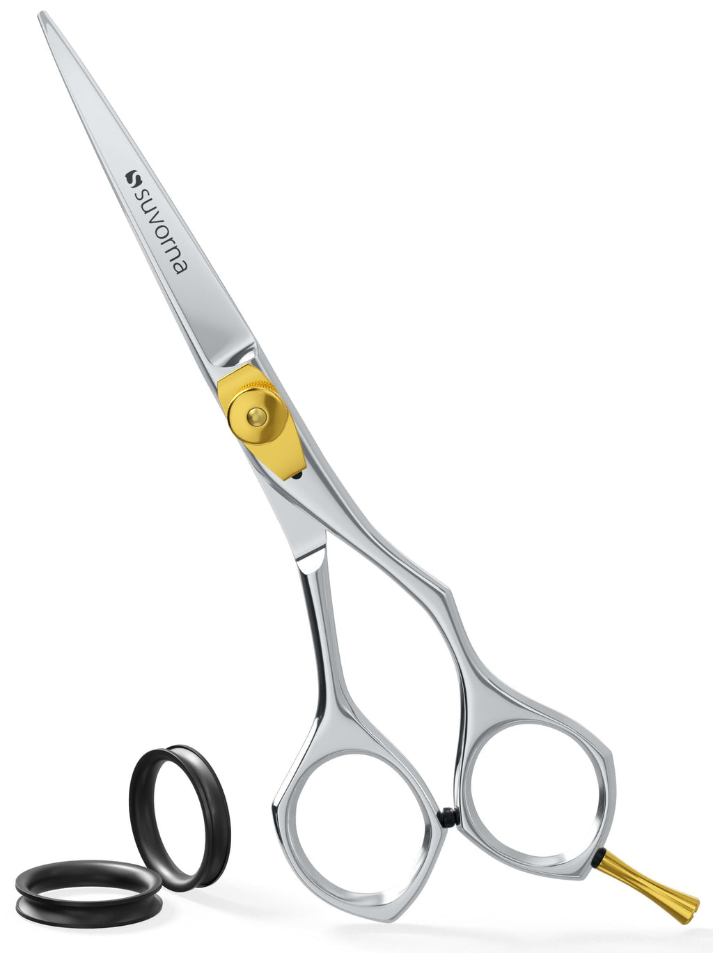 Suvorna 6.5" Hair Cutting Scissors for Professionals, Barbers - Hair Shears for Cutting, Trimming, Grooming, Precision - Extremely Sharp Razor Edge - Made With Japanese Stainless Steel for Men, Women.