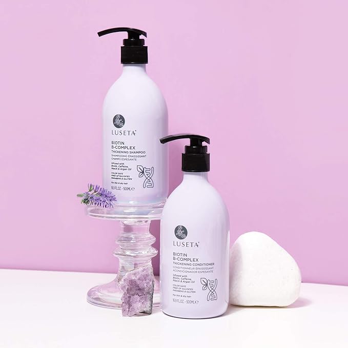 Luseta Biotin B-Complex Shampoo & Conditioner Set 2 x 33.8oz