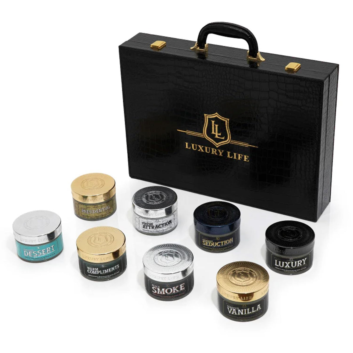 LUXURY LIFE BUTTER - Irresistibly Scented Body Butter with Hyaluronic Acid for Ultimate Moisture. Hydrates for a Non-Greasy Glamorous Glow (Presidential, Fresh Attraction, Luxury 5 oz)