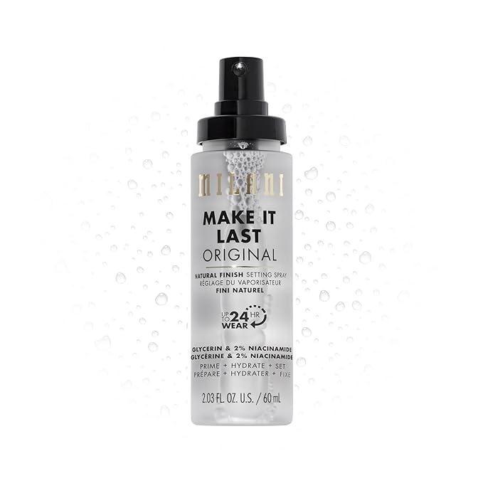 Milani Setting Spray + Primer, Make It Last Original Natural Finish