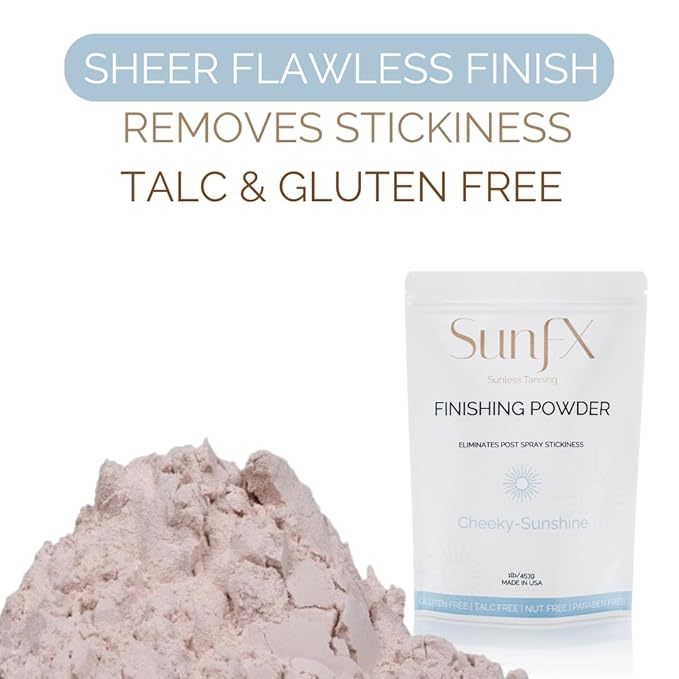 SunFX Setting Powder Post Spray Tan Cheeky-Sunshine 1lb Pack of 1