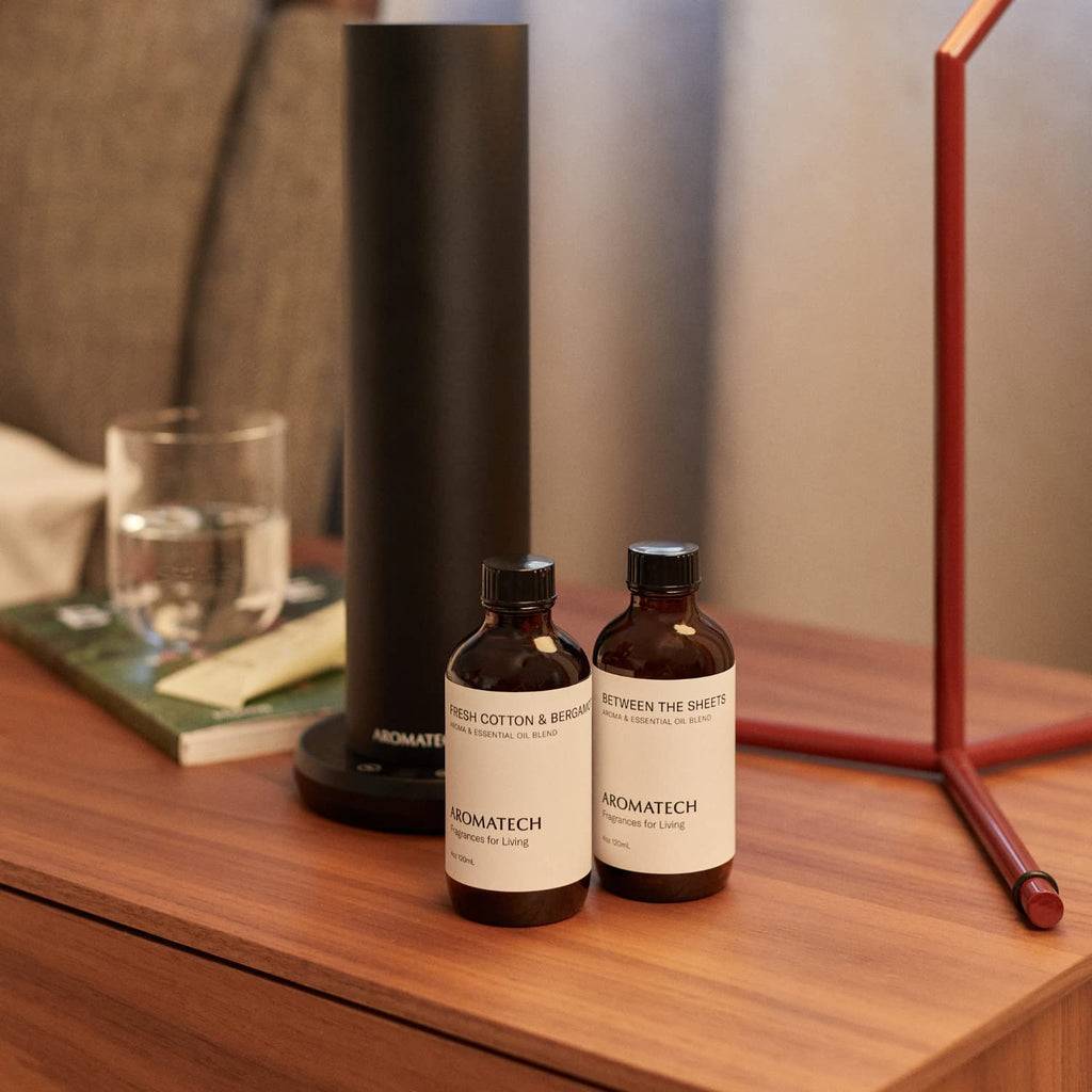 AromaTech Between the Sheets Premium Aroma Oil – Indulgent & Cozy Home Fragrance - Notes of Washed Linen, Hibiscus & Bergamot for Scent Diffusers (16 Fl Oz (Pack of 1))