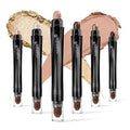 LUXAZA 6PCS Cream Eyeshadow Stick Makeup Sets, Metallic And Matte Shimmer Eye Shadow Eye Brightener Stick Pencil Crayon, A10-Quartz Pink