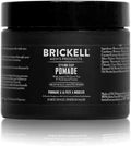 Brickell Men's Products Hair Styling Clay Pomade For Men, Strong Hold & Matte Finish, Product for Modern Hairstyles, With Argan Oil, Niacinamide, and Hydrolyzed Protein, 2 Ounces, Scented