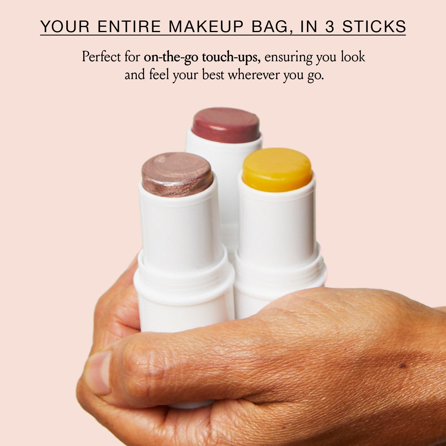 Boomstick Trio® Rose Nude 3 Pack Cream Blush Makeup