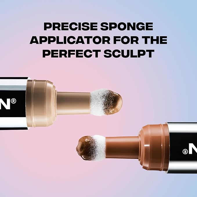 Sacheu Liquid Contour STAY-N Cream Contour, Longwear, Giving Boss