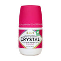 Crystal 3-in-1 BioHealth Deodorant, Coconut & Vanilla, Natural Odor Protection with Aloe & Hyaluronic Acid, Microbiome-Friendly, Moisturizing, Anti-Pollution Formula (2.25 Fl Oz)
