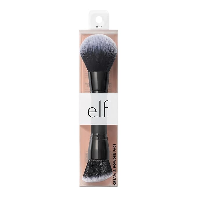 e.l.f. Dual-Ended Cream + Powder Brush