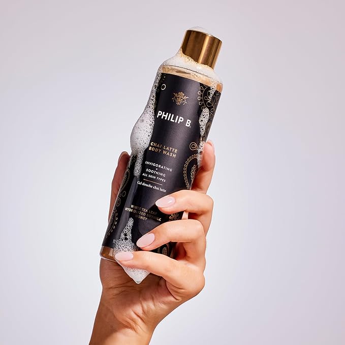 PHILIP B Chai Latte Body Wash 11.5 Fl Oz (340mL)