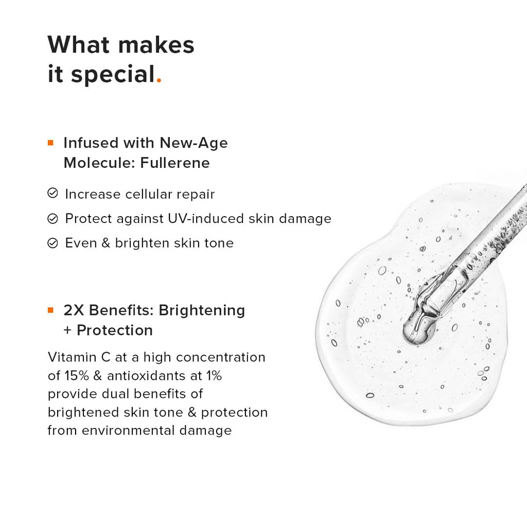 Minimalist Vitamin C+E+Ferulic Acid 16% Serum for Brightening 0.68 Fl Oz