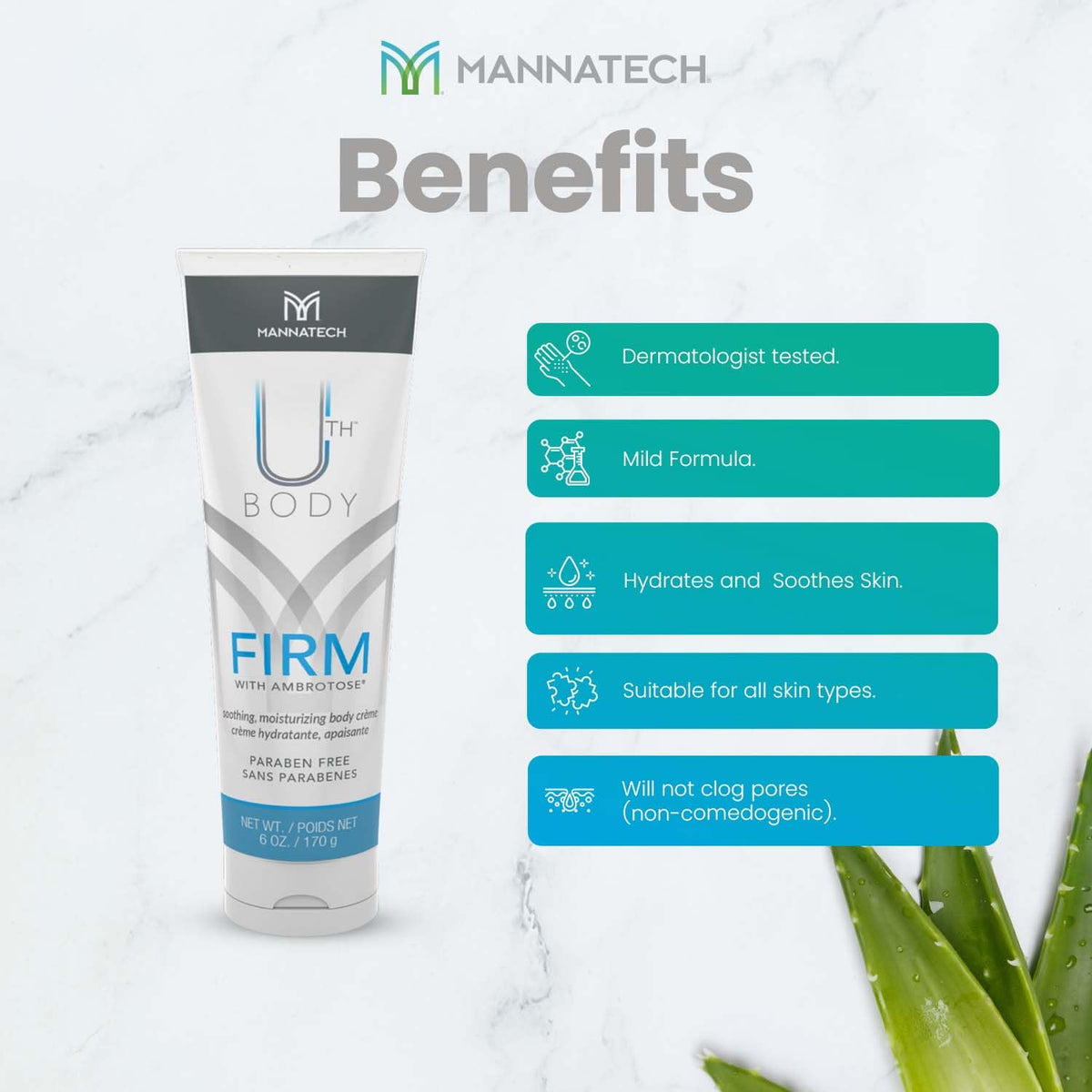 Mannatech - FIRM with Ambrotose® - Body Cream - 6 oz