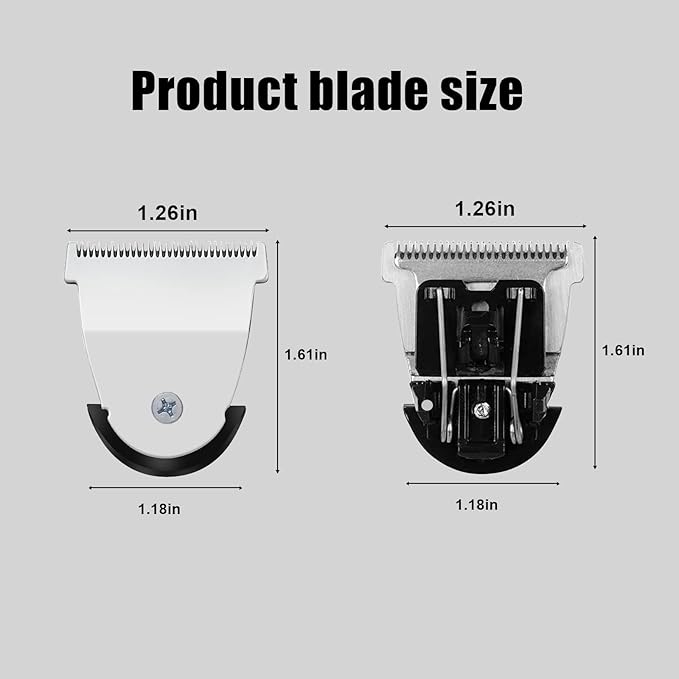Mag Timmer Blade Replacement 2111 Blades for Wahl Sterling Mag, Silver
