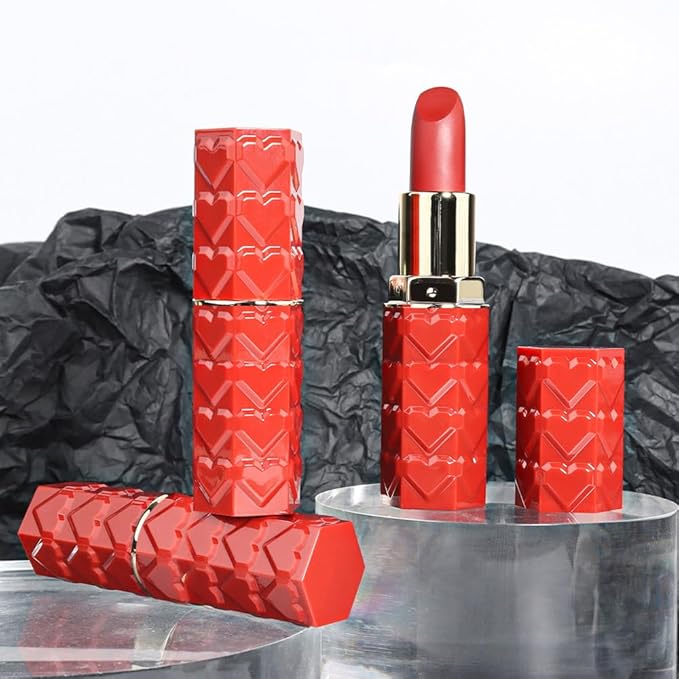 3 Pcs Matte Velvet Lipstick for Women Set,Nude Long Lasting Matte Lip Stick 24H Waterproof for Girls Natural Lip Makeup,Non-Stick Lipstick Makeup for Women,labiales magicos 24 horas originales
