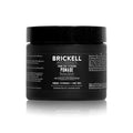 Brickell Men's Products Strong Hold Texturizing Pomade For Men, Pliable Hair Styling Fiber Pomade, With Hydrolyzed Proteins, Argan Oil, and Kaolin, 2 Ounce, Scented