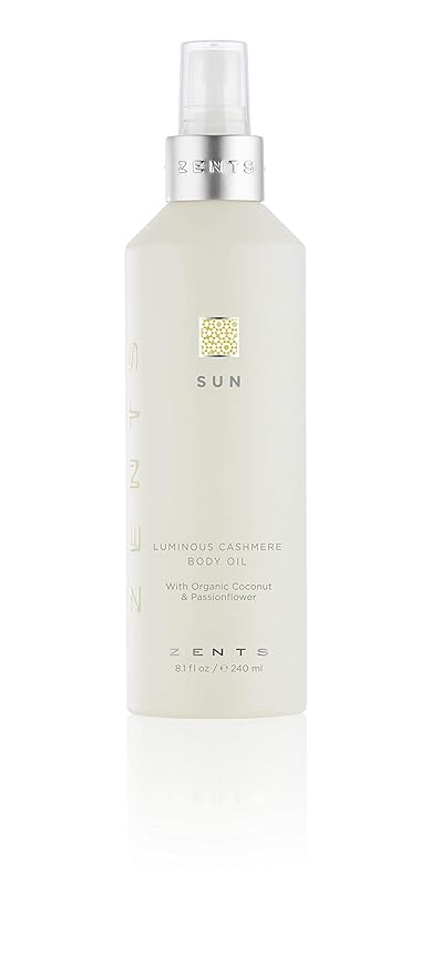 Zents Luminous Cashmere Body Oil (Sun Fragrance) 8 fl oz