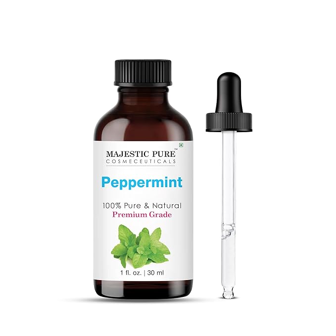 Majestic Pure Peppermint Essential Oil for Diffuser - 1 Fl Oz