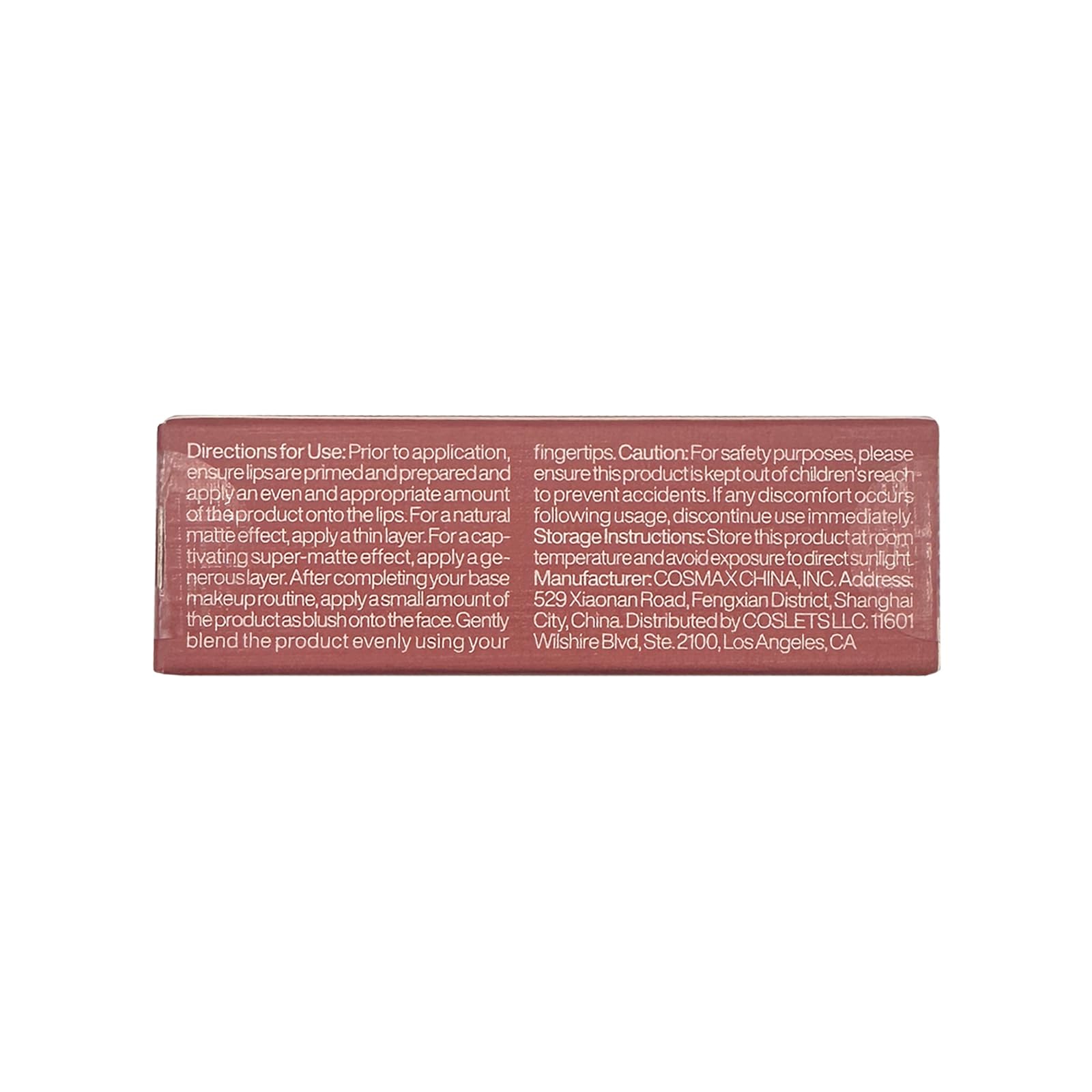 ITY Velvet Matte Finish Lip Stain-Mousse Textured Lip Clay, Nude Shade, Conceals Lip Lines, Rich Pigment Lip Tint Lipsticks, 0.14 oz (4g) in Petal