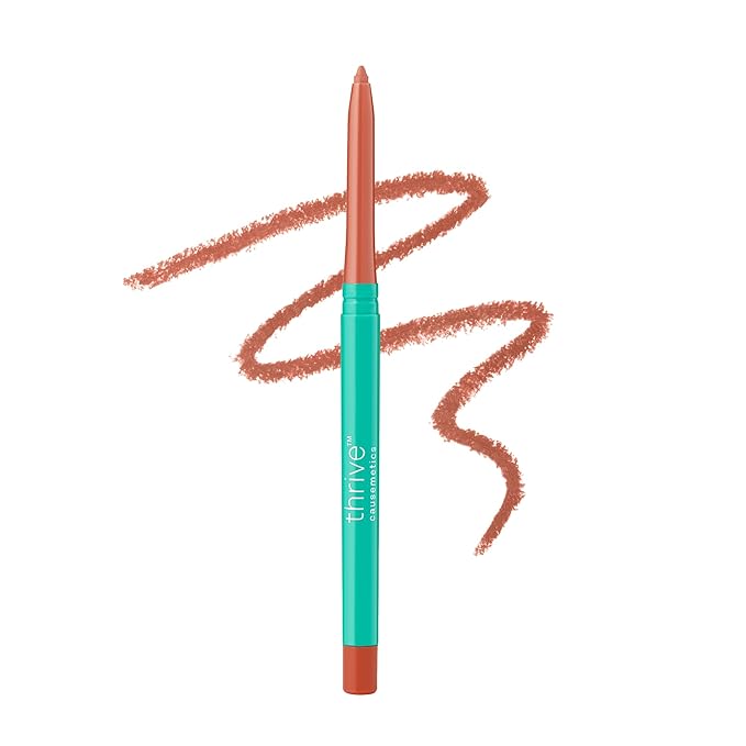 Thrive Causemetics Lip Filler Plumping Lip Liner, Peach Taupe Shade