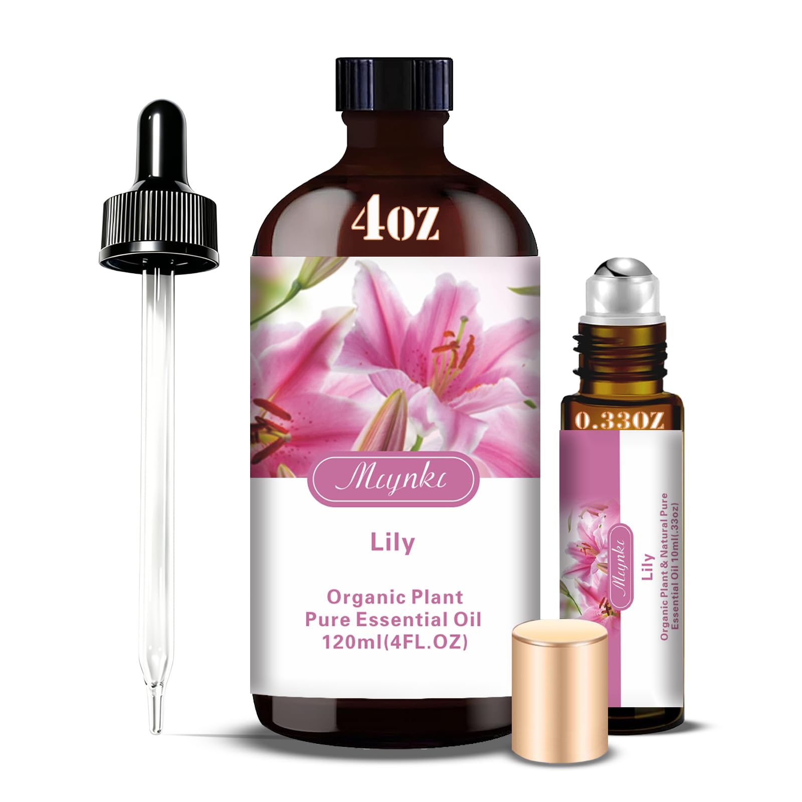 MLYNKL Lily Essential Oil,Lily Oil for Home Diffuser,4 fl oz