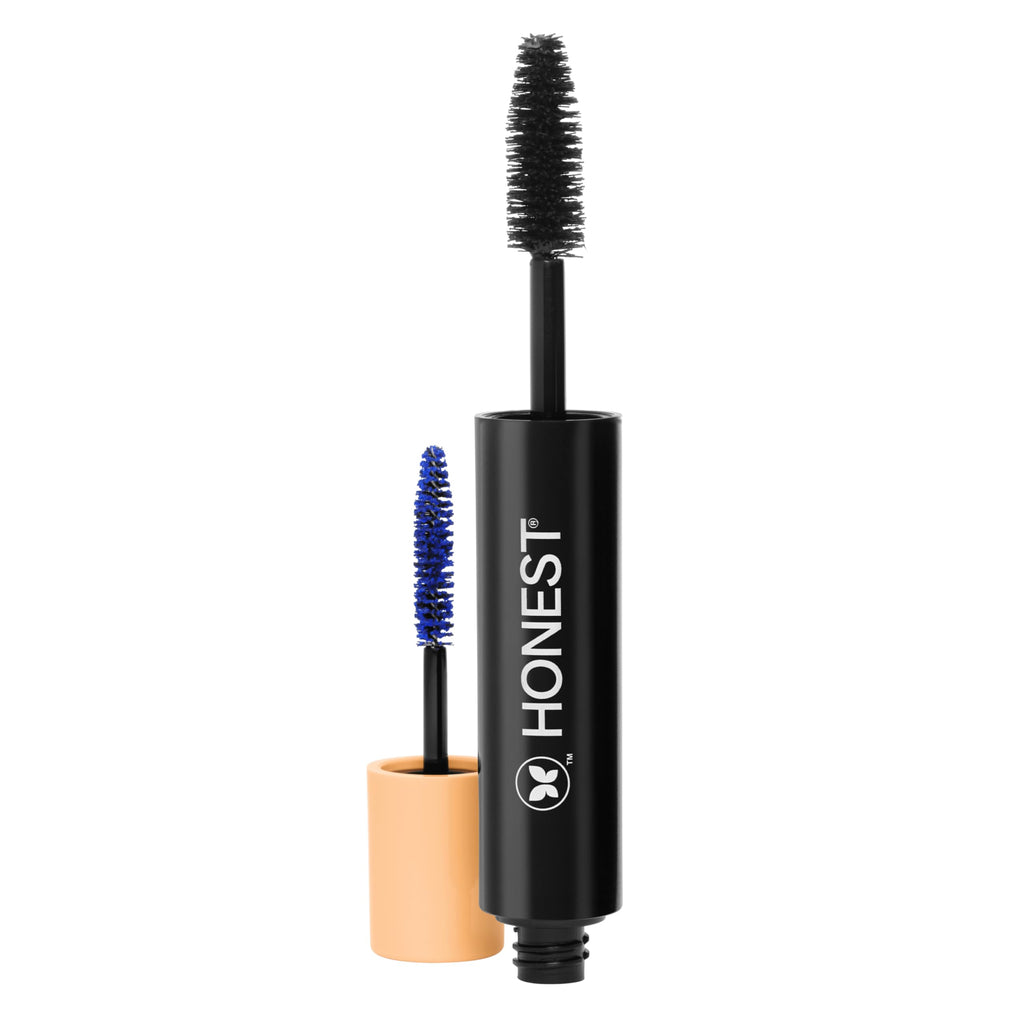 Honest Beauty 2-in-1 Extreme Volume Clean Mascara, Black, 0.27 fl oz