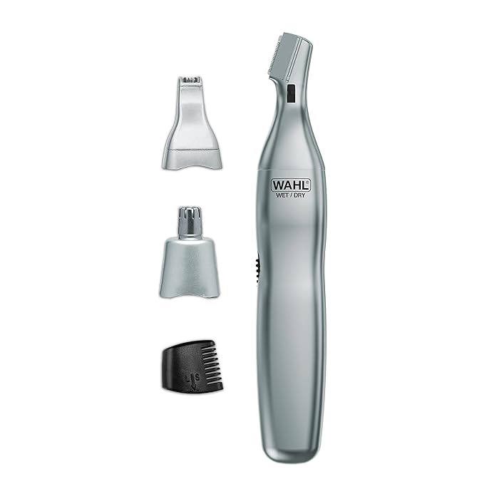 Wahl Battery Men’s Nose Hair Trimmer - Eyebrows, Neckline, Nose & Ear Hair