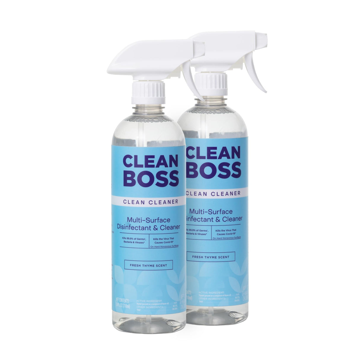 CleanBoss Multi-Surface Cleaner Botanical Disinfectant, 24 oz. (2-Pack)