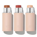 EarthsCure Glow Trio - 3 Piece Set: Bronzer, Blush, and Highlighter. Buildable Cream Sticks For a Luminous, Natural, and Youthful Look