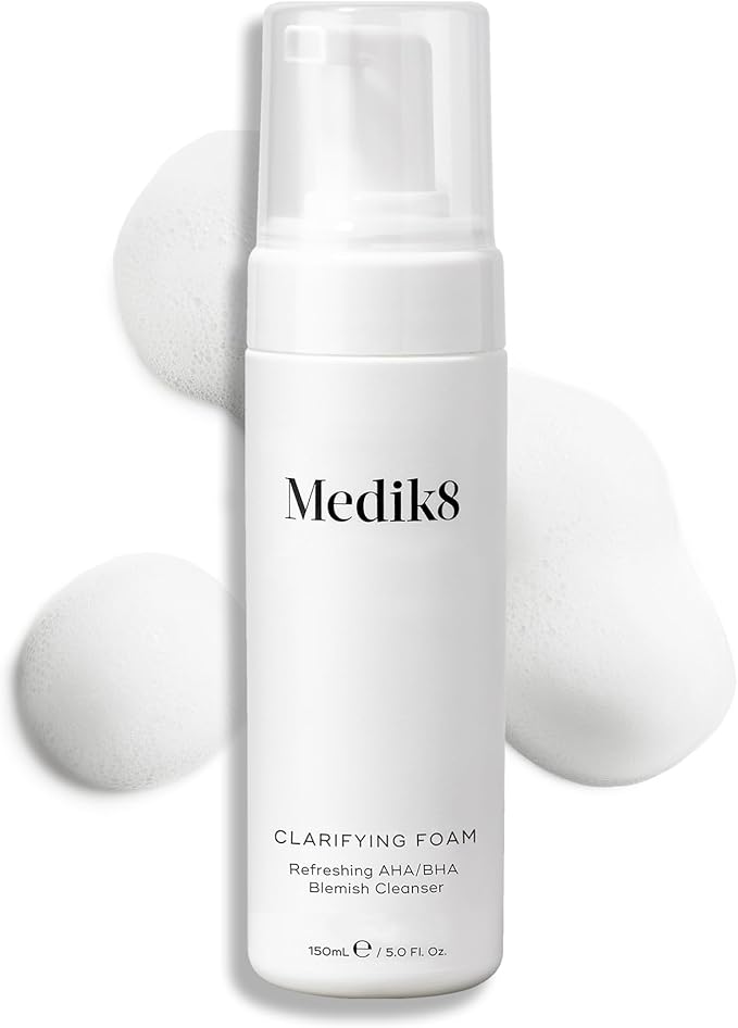 Medik8 Clarifying Foam Cleanser with Salicylic Acid For All Skin Types 5 oz