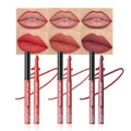 K16 Hxssll 12 Colors Matte Lip Liner Pencil – Long Lasting Waterproof Lip Liner, Smudge Proof Transfer Proof Lip Pencil, High Pigment Lip Makeup for Defining & Filling Lips (A3-set:04+05+06, 3PCS)