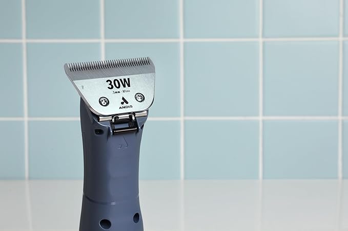 Andis 561462 ceramicEDGE Wide Blade, #30W XFine Cut, Stainless Steel
