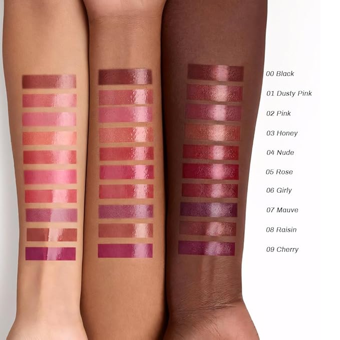 evpct Nude Honey Lipstick Tinted Lip Balm, Moisturizing Tinted Lip Oil Stick Lipstick for Older Women, Sheer Lightweight Hydrating Nourishing Shine Tinted Lip Balm Color Gloss Tint Stain,03 Honey