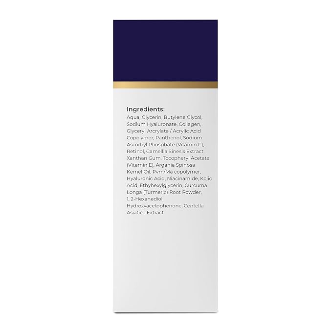VALITIC Vitamin C Serum for Face - Dark Spot Glowing Skin Radiance Booster, Brightening Face Serum, Skin Care with Niacinamide, Hyaluronic Acid, Collagen, Kojic Acid, Turmeric - 1 fl oz