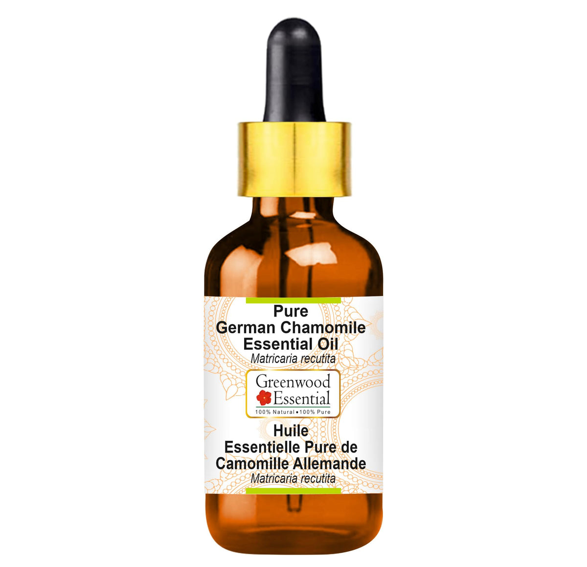 Greenwood Essential Saffron Essential Oil (Crocus sativus) Pure | Non-Sticky | Non-Greasy | Lightweight | Men & Women | All Skin Types | Steam Distilled 2ml (0.06 oz)