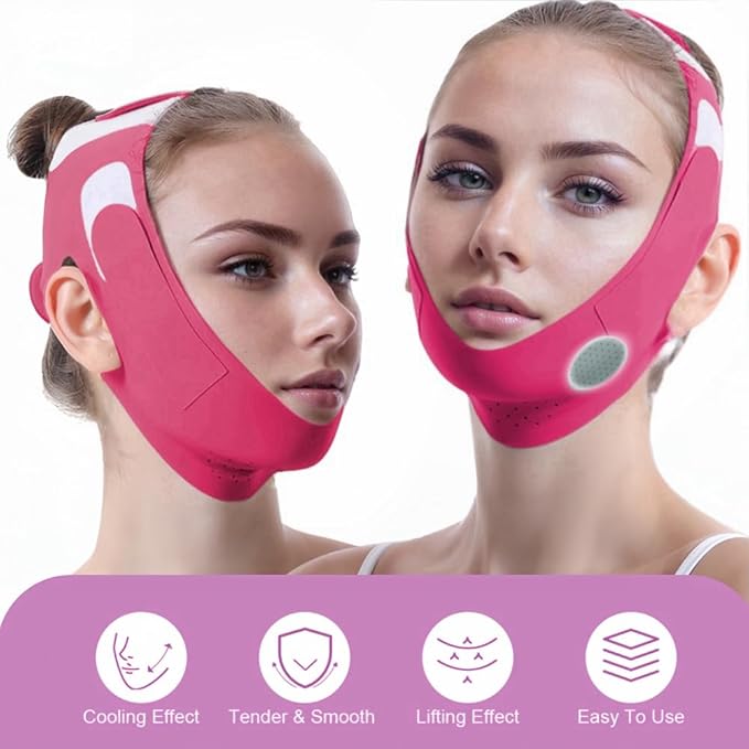 V Shaped Face Mask Chin strap for sleeping