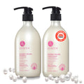 Luseta Glossy Pearl Shampoo and Conditioner Set Color Safe | Smooth & Moisturize, Add Shine and Helps Tame Frizz,Hydrating for Damaged Hair, Detangle Sulfate Free,16.9oz*2