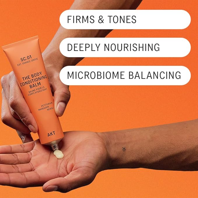 AKT Body Conditioning Balm, SC.01 Orange Grove, 3.4 Fl Oz, All Genders