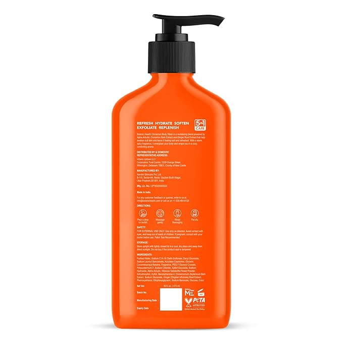 Botanic Hearth Cinnamon Body Wash – 16 fl oz