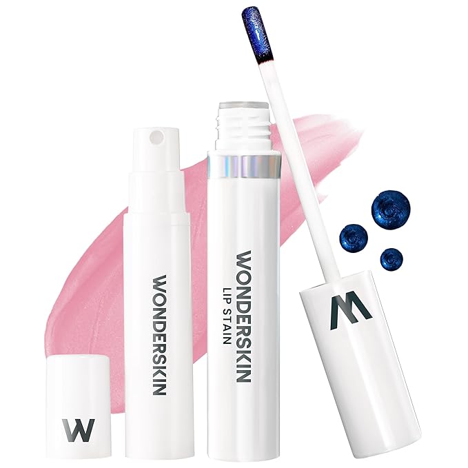 Wonderskin Lip Stain Kit – Long Lasting, Waterproof, Lip Tint Peel Off