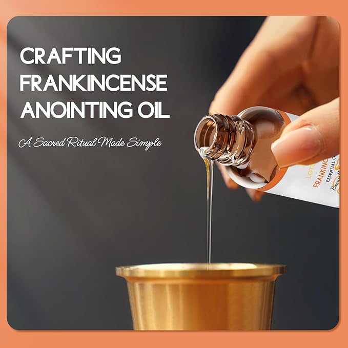 LOTUSJOY Frankincense Essential Oil for Diffuser, Skin, Hair, 1 Oz