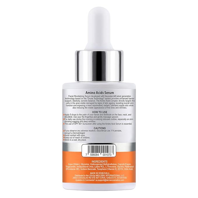Dernier Amino Acid Face Serum, Provitamin B5, Hydration & Barrier Support