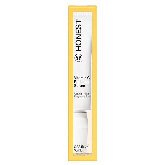 Honest Beauty Mini Vitamin C Radiance Serum, Fragrance-Free,.33 fl oz