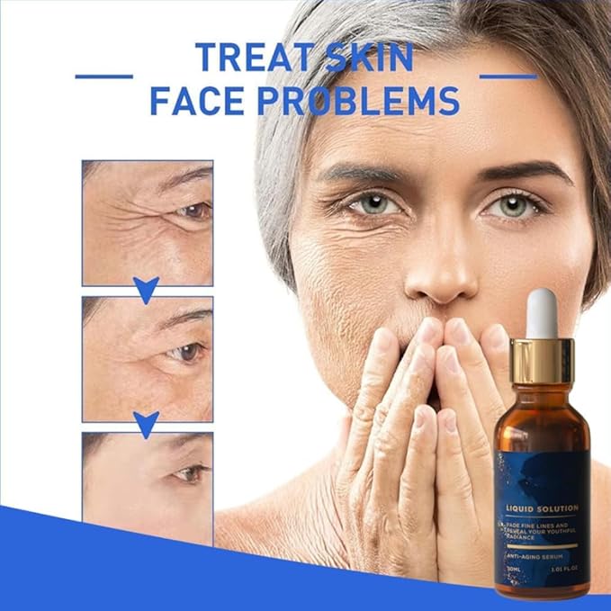 Olavita Serum, Olavita Liquid Solution Anti Aging Serum,Vitamin C & E Serum, Anti Aging Face Tightening, Boost Skin Collagen, Reduce Wrinkles & Plump Skin(3pcs)