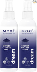 MOXĒ Dream Shower Steamer for Bedtime Routine & Tension Relief, 4oz, 2 Pack
