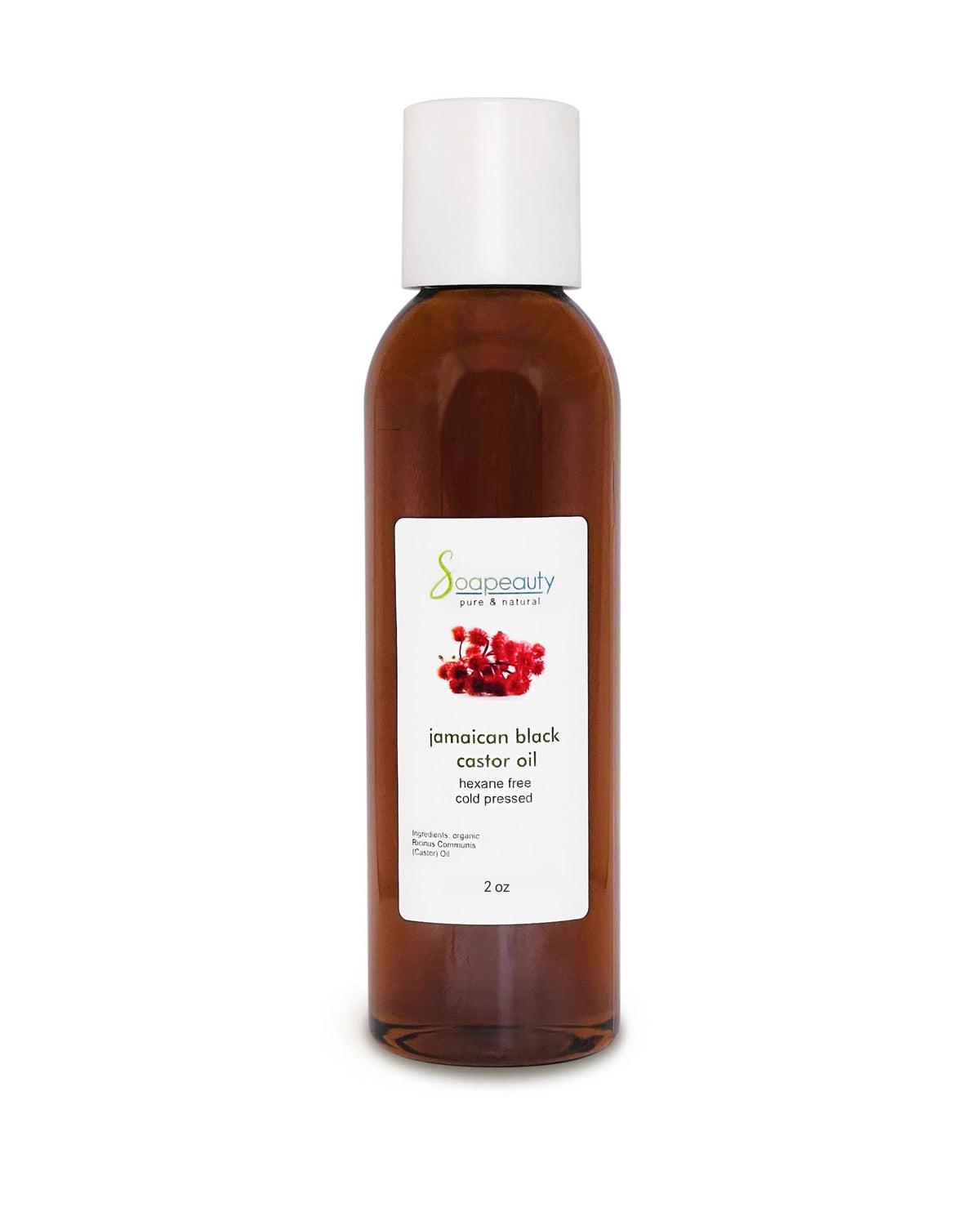 Soapeauty Jamaican Black Castor Oil 100% Pure Natural for Skin Hair 8 oz