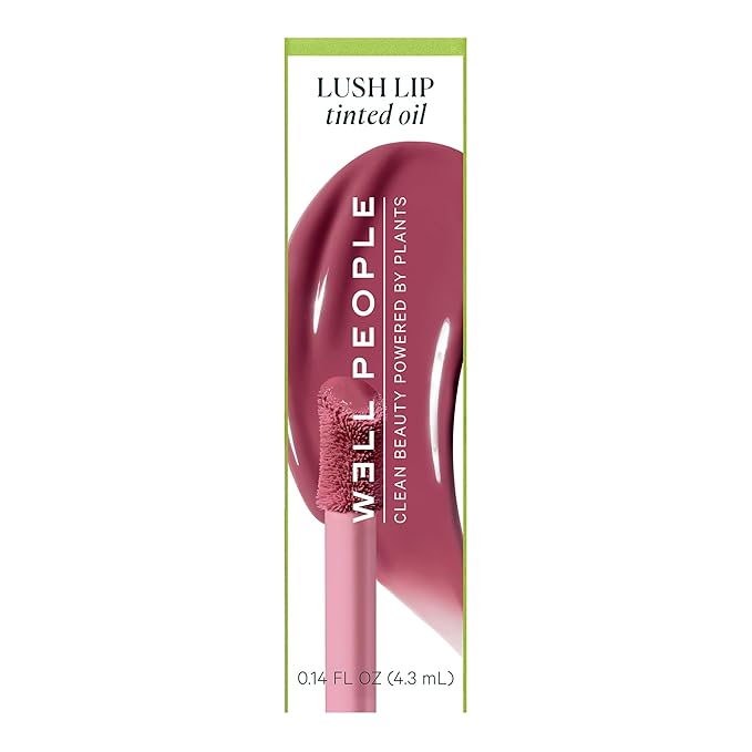 Well People Lush Lip Tinted Oil, Dusty Rose