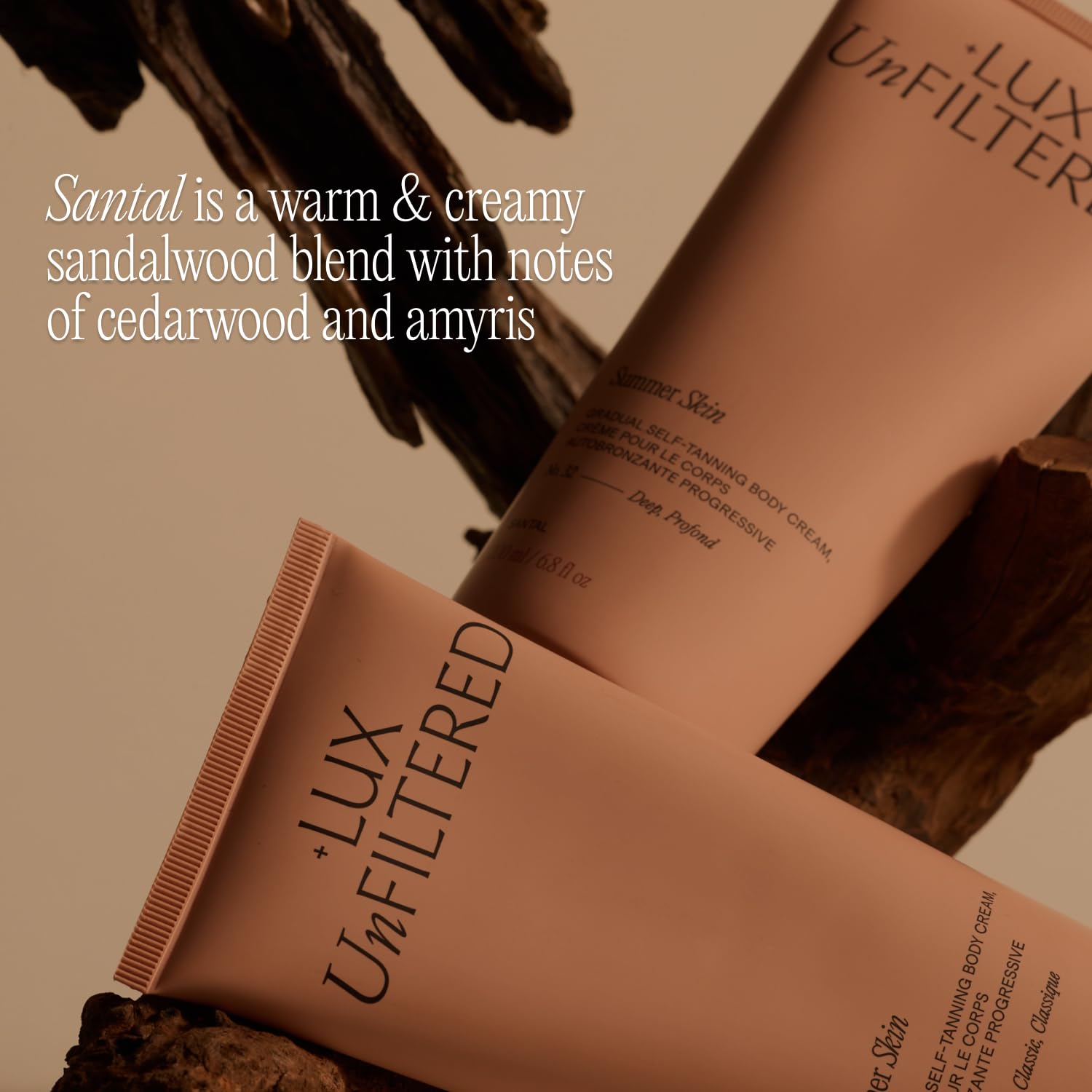 + Lux Unfiltered - Summer Skin Classic Gradual Self Tanner - Santal